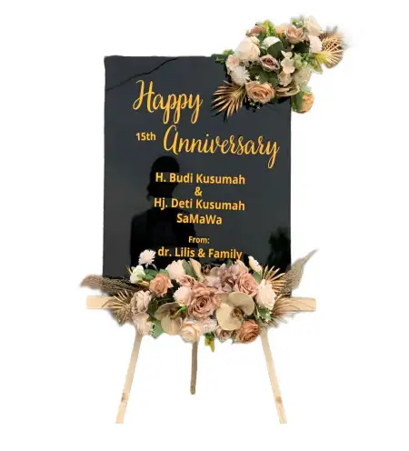 Papan Bunga Akrilik Sidogemah