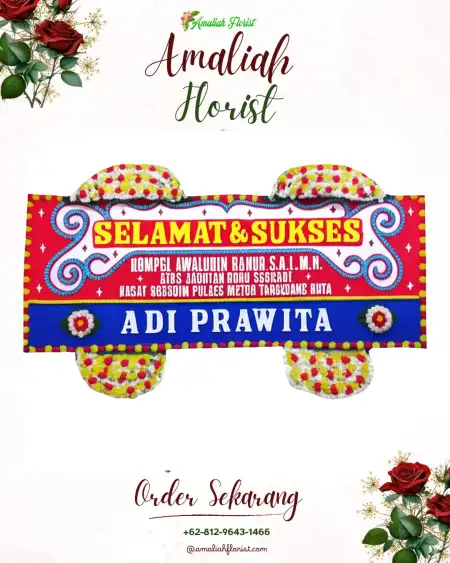 Papan Bunga Ucapan Selamat Sidogemah